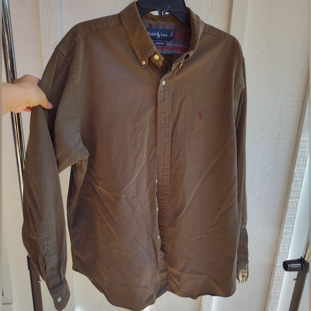 Polo Ralph Lauren 100% Cotton Button Up Shirt